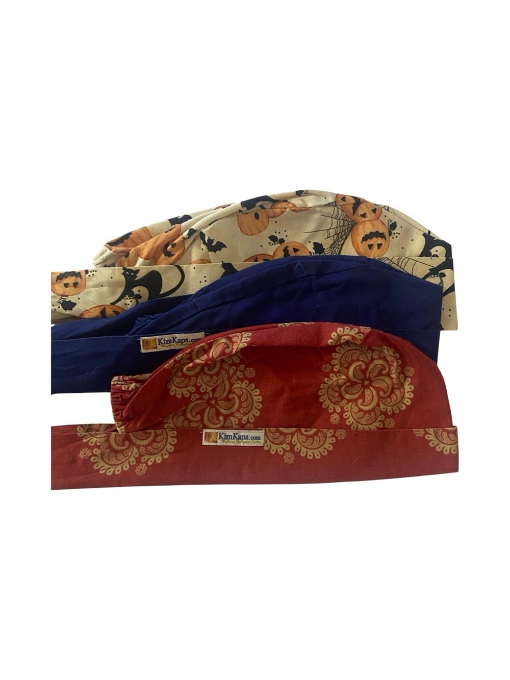 KKAPS-BUNDLE OF THREE MEDICAL SCRUB CAPS